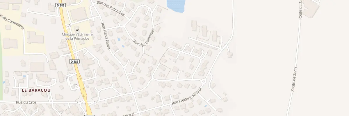 Plan du 41 Rue du Baracou à Luc-la-Primaube