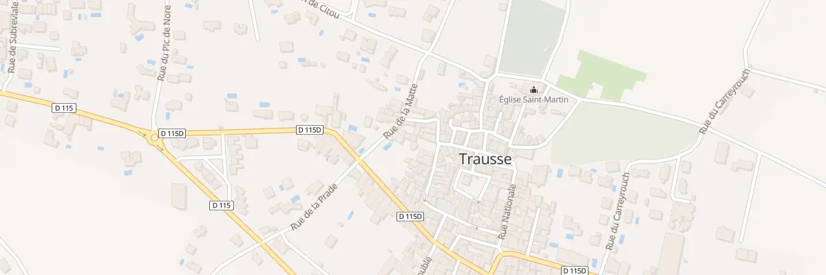 Plan du 5000 Rue St Roch à Trausse