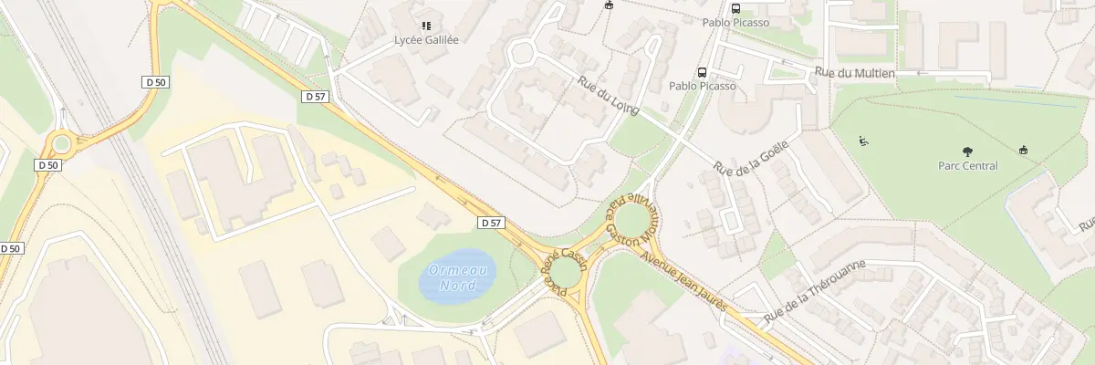 Plan du 68 Rue du Loing à Combs-la-Ville