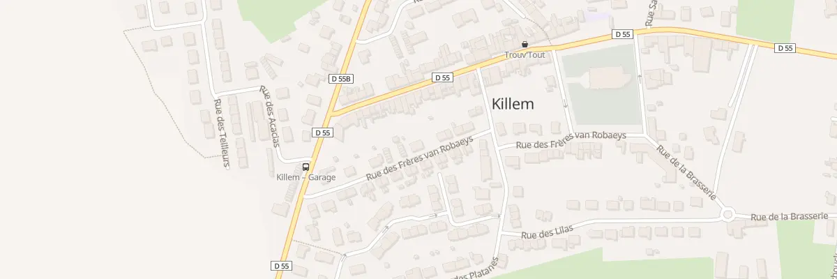 Plan du 7 Rue des Frères Van Robaeys à Killem