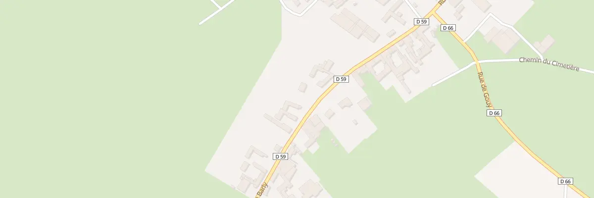 Plan du 16 Rue de Barly à Fosseux