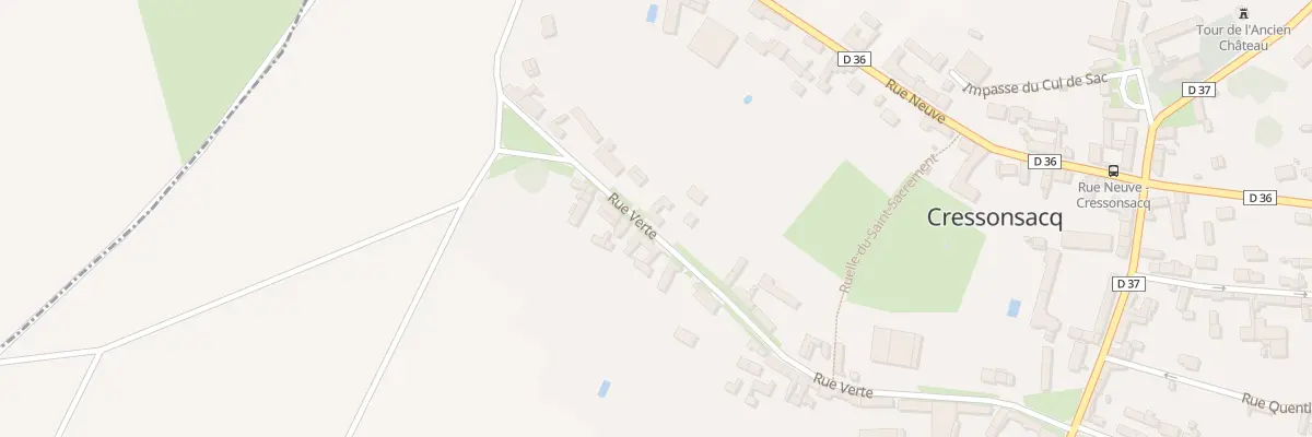 Plan du 18 Rue Verte à Cressonsacq