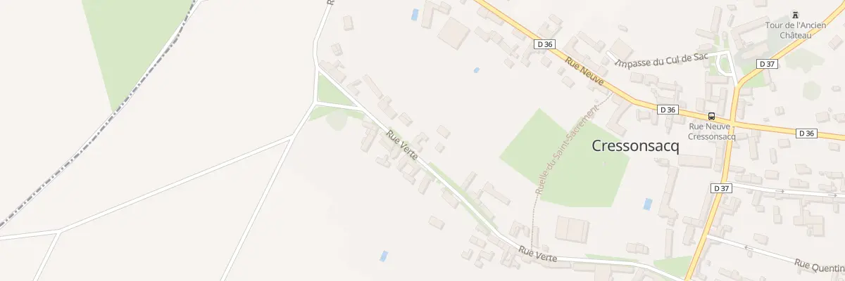 Plan du 18B Rue Verte à Cressonsacq