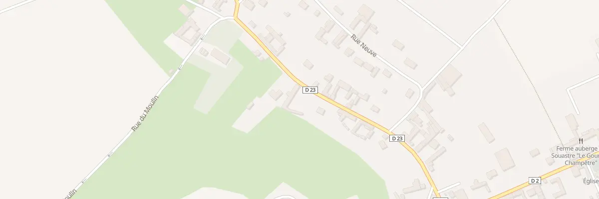 Plan du 12 Rue de Saint Amand à Souastre