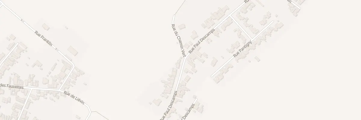 Plan du 371 Rue Paul Descamps à Bruay-la-Buissière