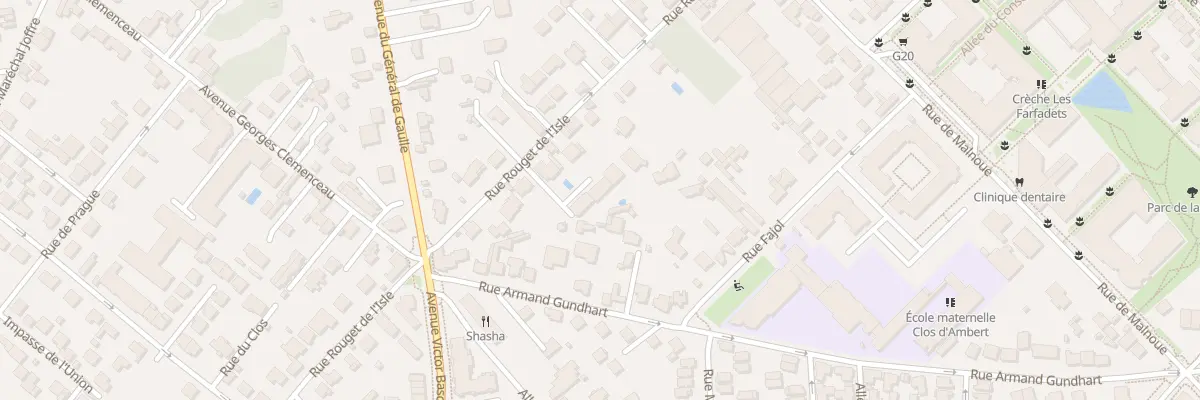 Plan du 79T Rue Rouget de l’Isle à Noisy-le-Grand