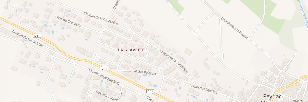 Plan du 385 La Gravette à Peyriac-Minervois