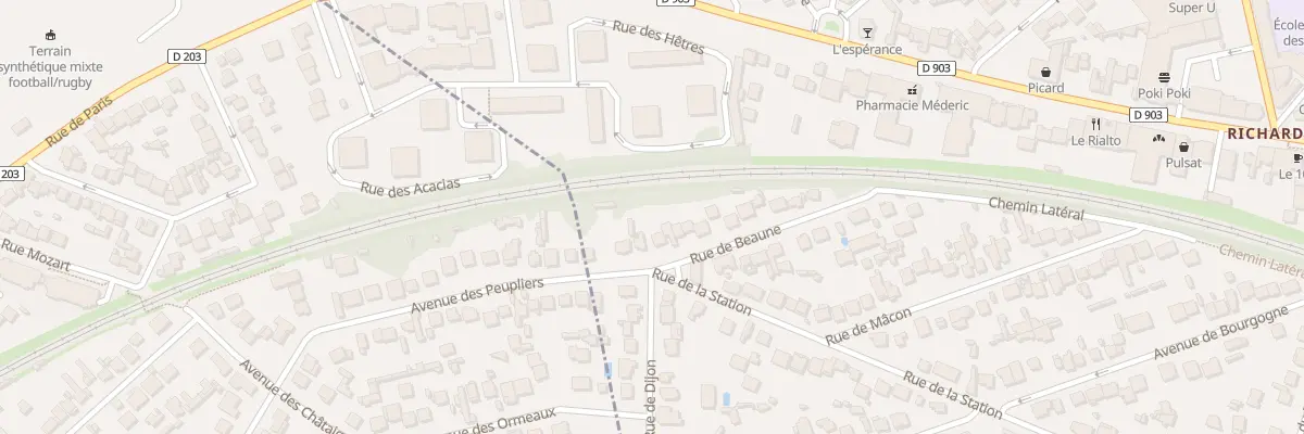 Plan du 43 Rue de Beaune à Noisy-le-Grand