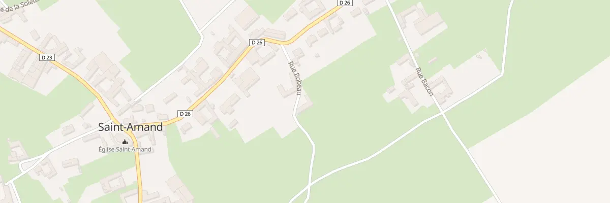 Plan du 1 Rue Bobeau à Saint-Amand