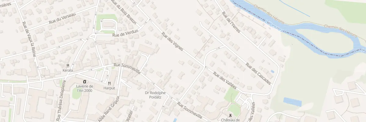 Plan du 11 Rue des Vignes à Combs-la-Ville