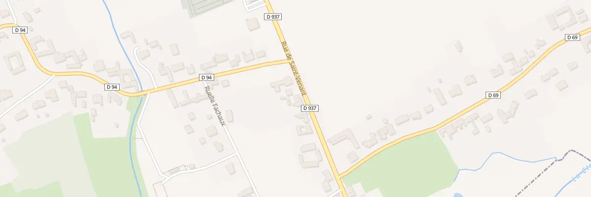 Plan du 253 Rue de Saint-venant à Robecq