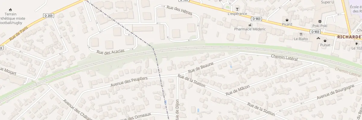 Plan du 45 Rue de Beaune à Noisy-le-Grand