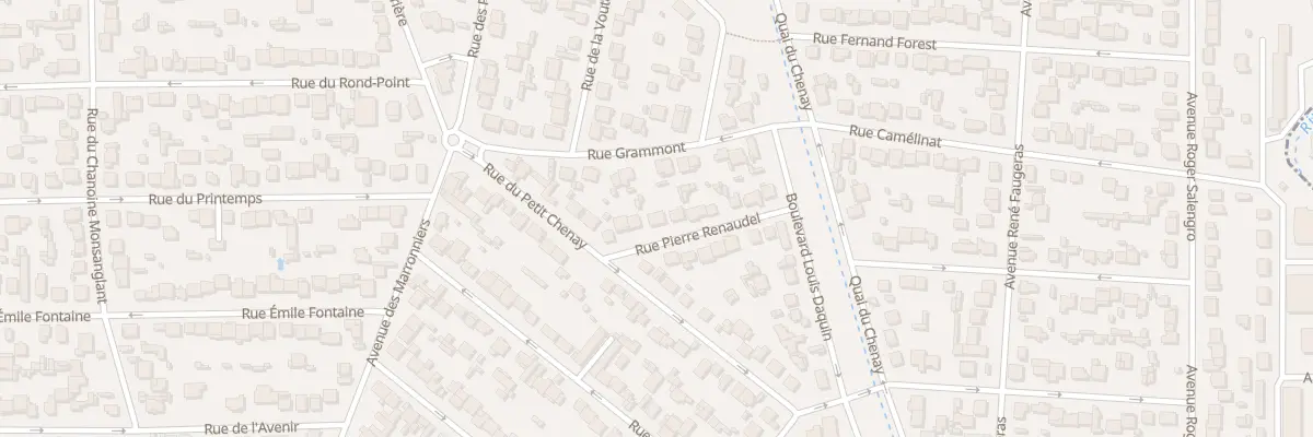 Plan du 12 Rue Pierre Renaudel à Gagny