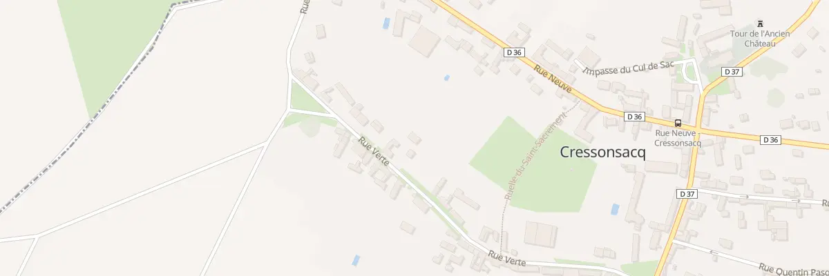 Plan du 18T Rue Verte à Cressonsacq