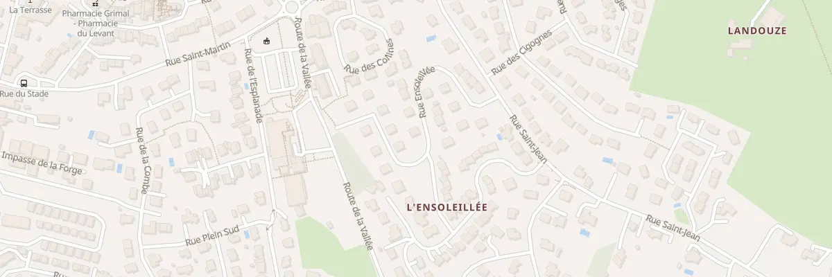 Plan du 16 Rue l’Ensoleillee à Luc-la-Primaube