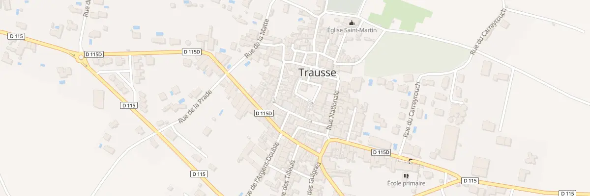 Plan du 4 Pl Neuve à Trausse