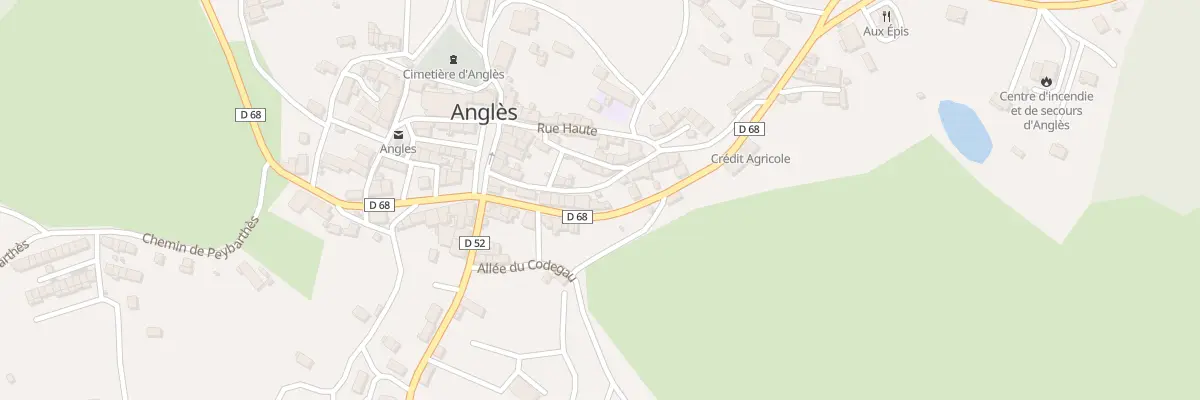 Plan du 105 Rte de Saint Pons à Anglès