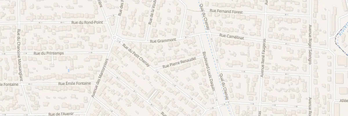 Plan du 10 Rue Pierre Renaudel à Gagny