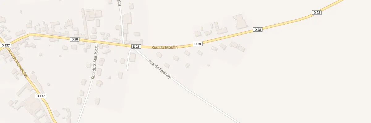 Plan du 5141A Rue du Moulin à Mézières-en-Santerre