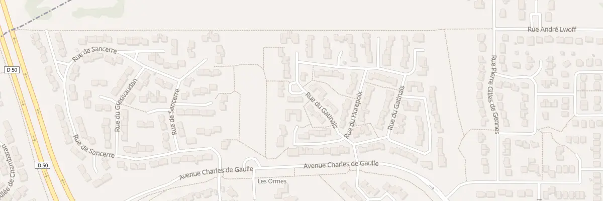 Plan du 34 Rue du Gatinais à Savigny-le-Temple