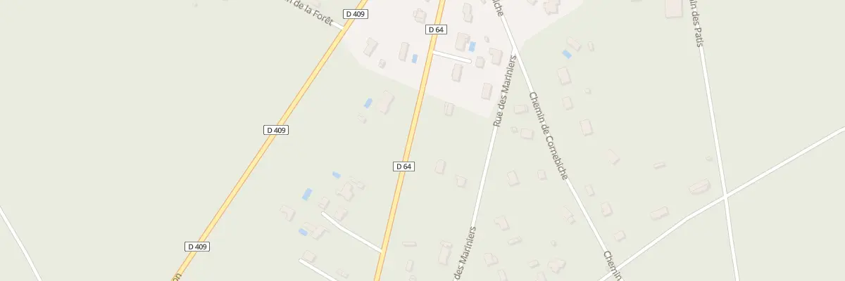 Plan du 465 Rue Jean Moulin à Arbonne-la-Forêt