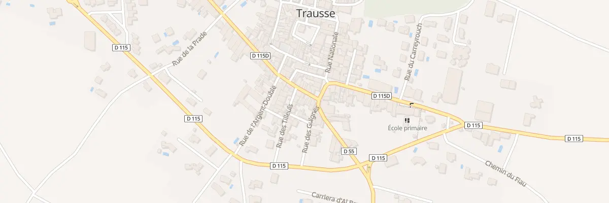 Plan du 4B Rue de la Montagne Noire à Trausse