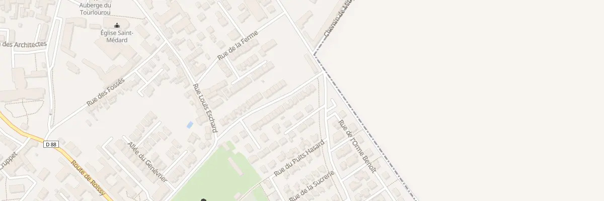 Plan du 34 Rue de Chalmassy à Tremblay-en-France