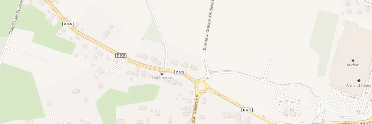 Plan du 107 Rue du Doc Chalais à Domérat