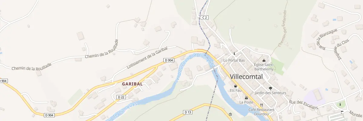 Plan du 5080 Garibal Sud à Mouret