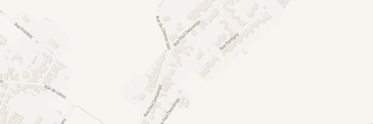 Plan du 386 Rue Paul Descamps à Bruay-la-Buissière