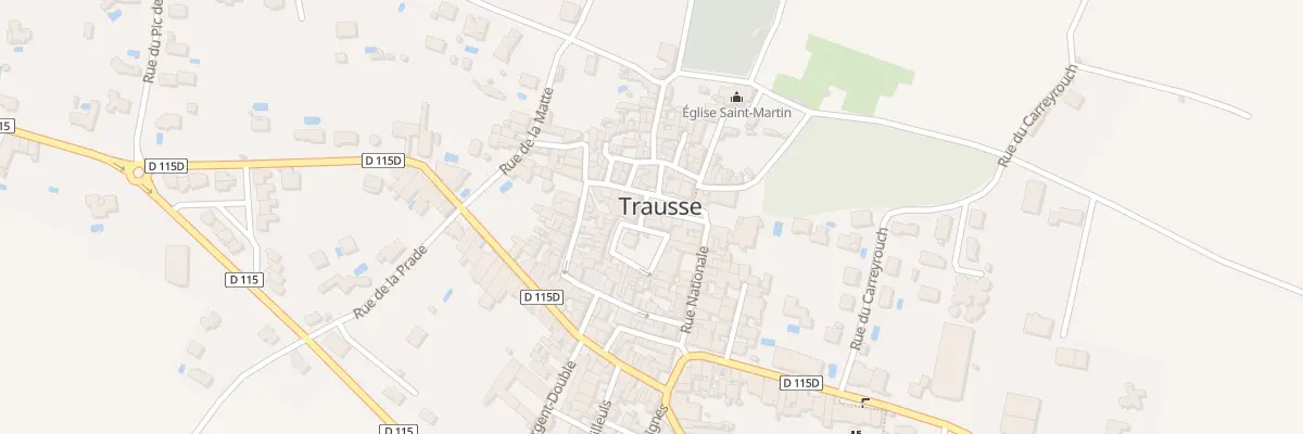 Plan du 7B Pl Vieille à Trausse