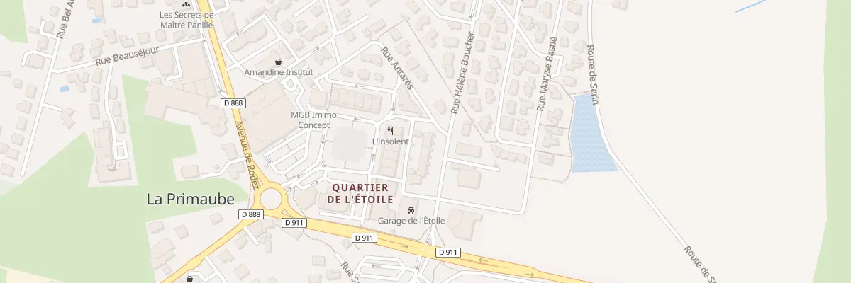 Plan du 3 Rue Cassiopée à Luc-la-Primaube