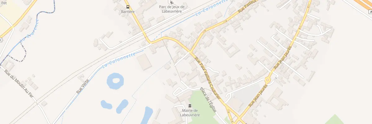 Plan du 201 Rue Paul Vaillant Couturier à Labeuvrière