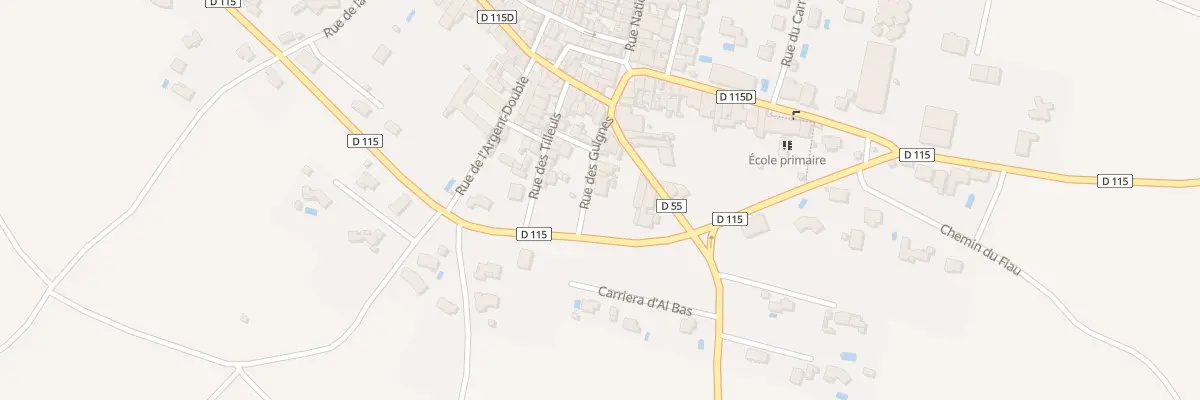 Plan du 81 Le Village à Trausse