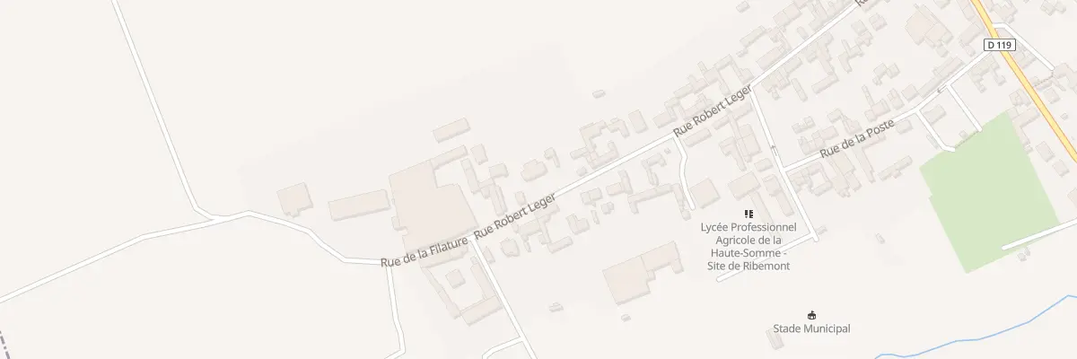Plan du 50 Rue Robert Léger à Ribemont-sur-Ancre
