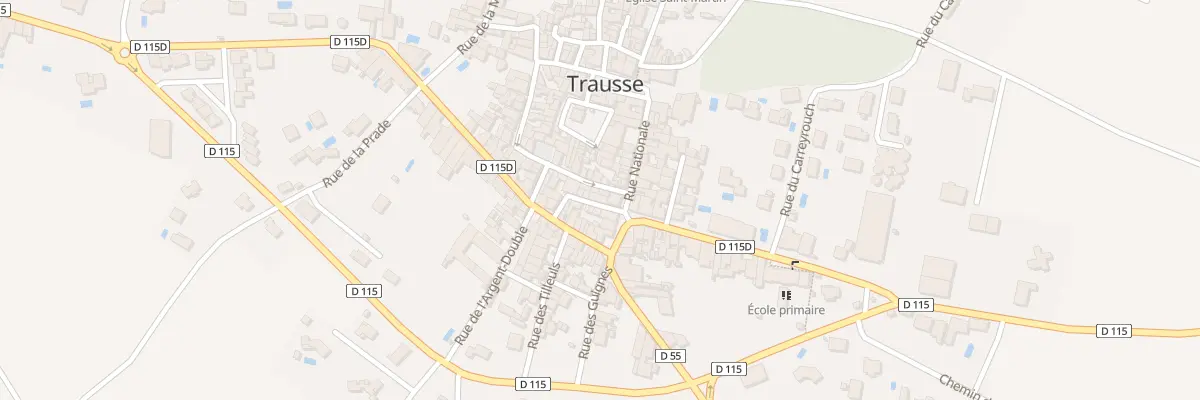 Plan du 9 Rue de l’Oratoire à Trausse