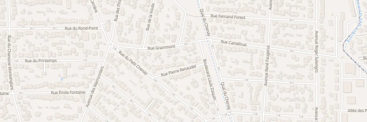 Plan du 6 Rue Pierre Renaudel à Gagny