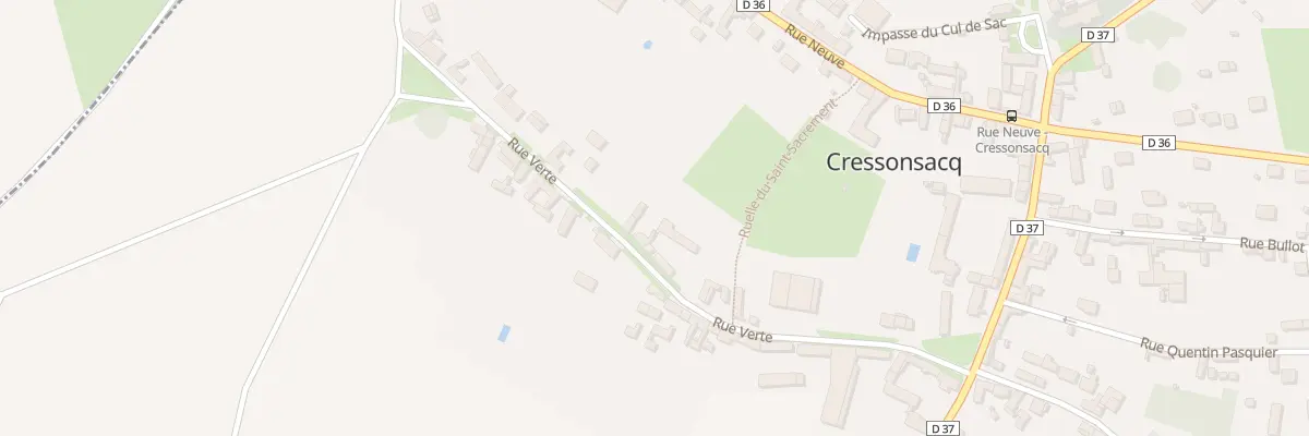 Plan du 14 Rue Verte à Cressonsacq