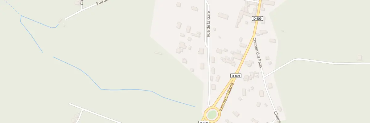Plan du 95 Rue de la Gare à Arbonne-la-Forêt