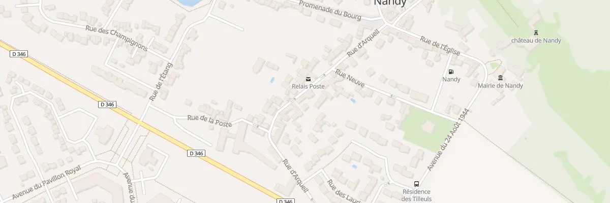 Plan du 20 Rue d’Arqueil à Nandy