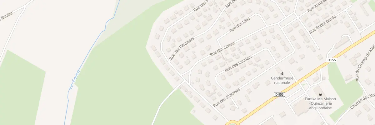 Plan du 10 Rue des Ormes aux Aix-d’Angillon