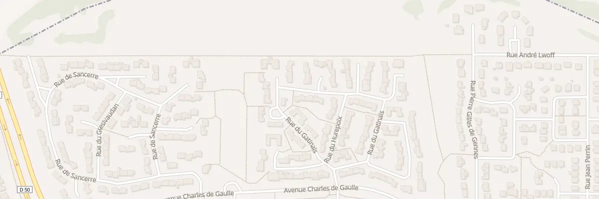 Plan du 23 Rue du Gatinais à Savigny-le-Temple