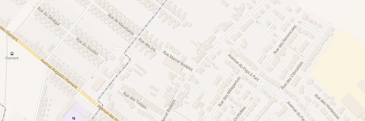 Plan du 21 Rue Marcel Bodelot à Haillicourt
