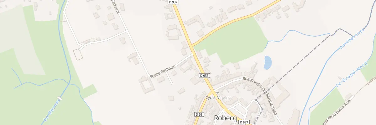 Plan du 87 Rue de Saint-venant à Robecq