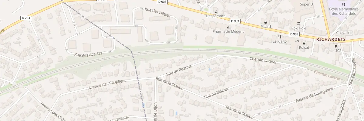 Plan du 19 Rue de Beaune à Noisy-le-Grand