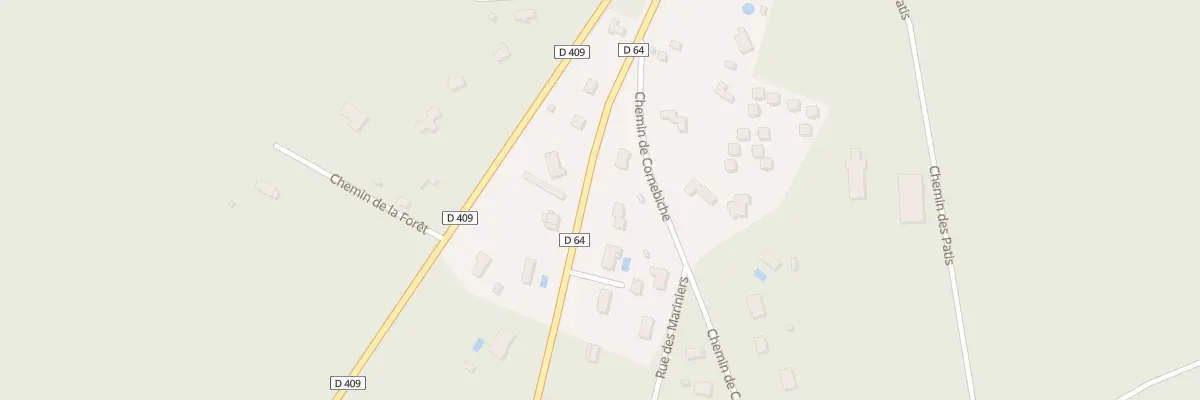 Plan du 279 Rue Jean Moulin à Arbonne-la-Forêt