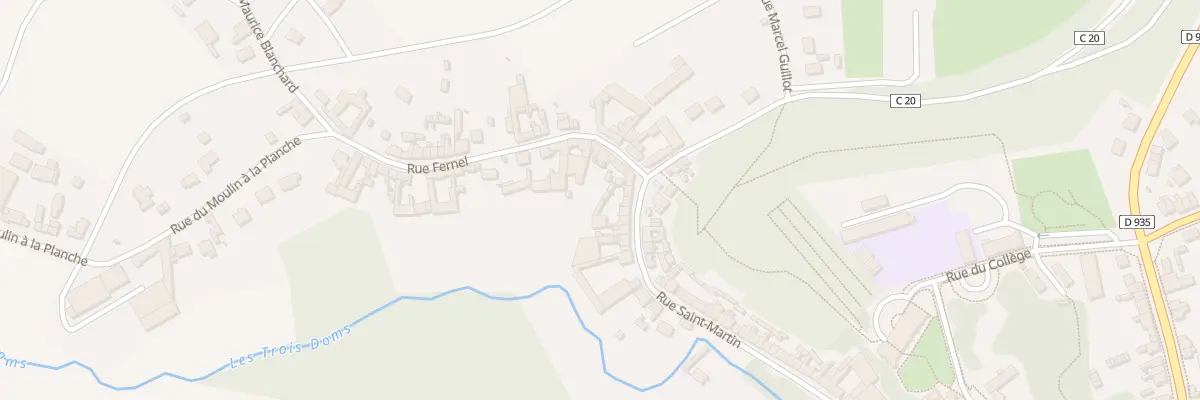 Plan du 5 Rue Fernel à Montdidier