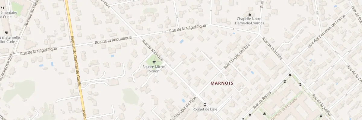 Plan du 35 Rue de Malnoue à Noisy-le-Grand