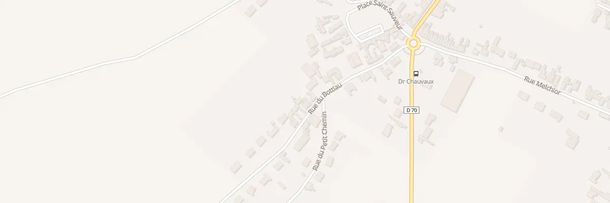 Plan du 176 Rue du Bottiau à Chocques