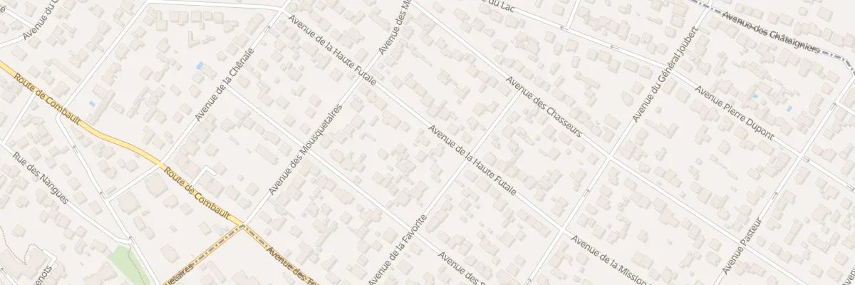 Plan du 36 Av de la Haute Futaie à Villiers-sur-Marne